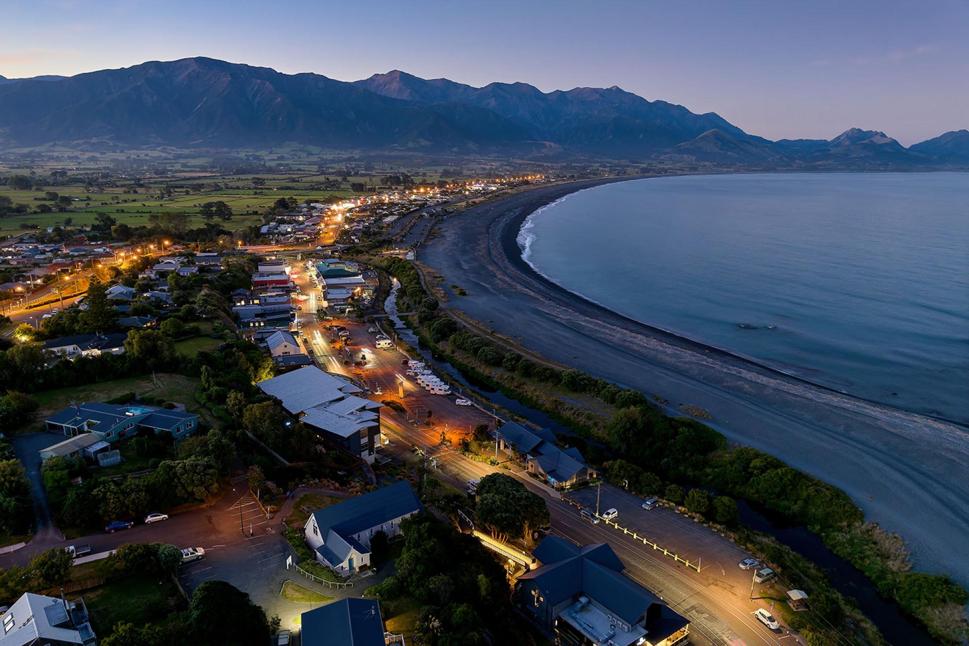 Smart lighting with Schréder EXEDRA has significantly reduced light pollution in Kaikoura, enabling it to become a Dark Sky Sanctuary