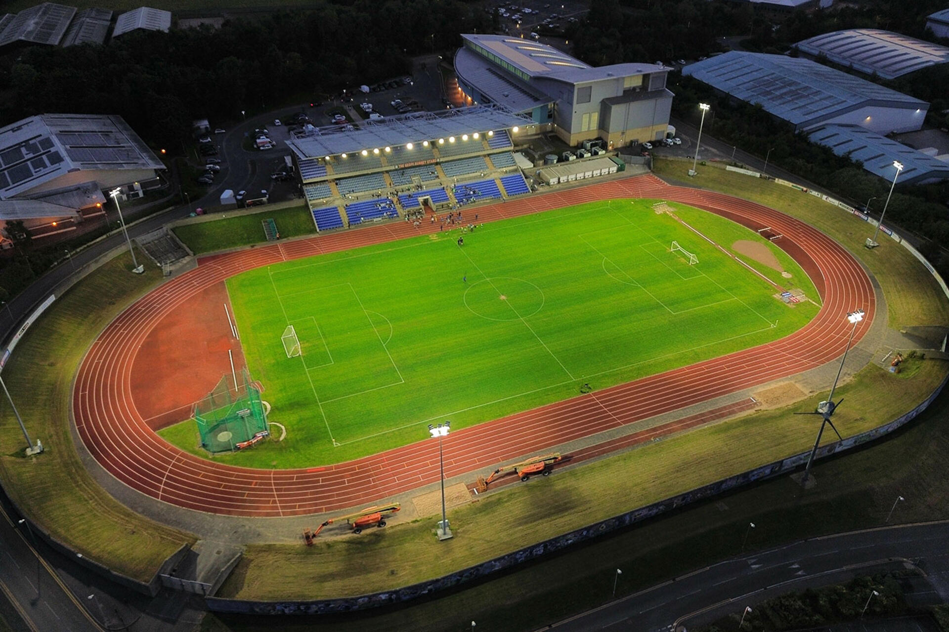 Smart sports lighting solution has improved lighting at John Charles Stadium to enable competition level games